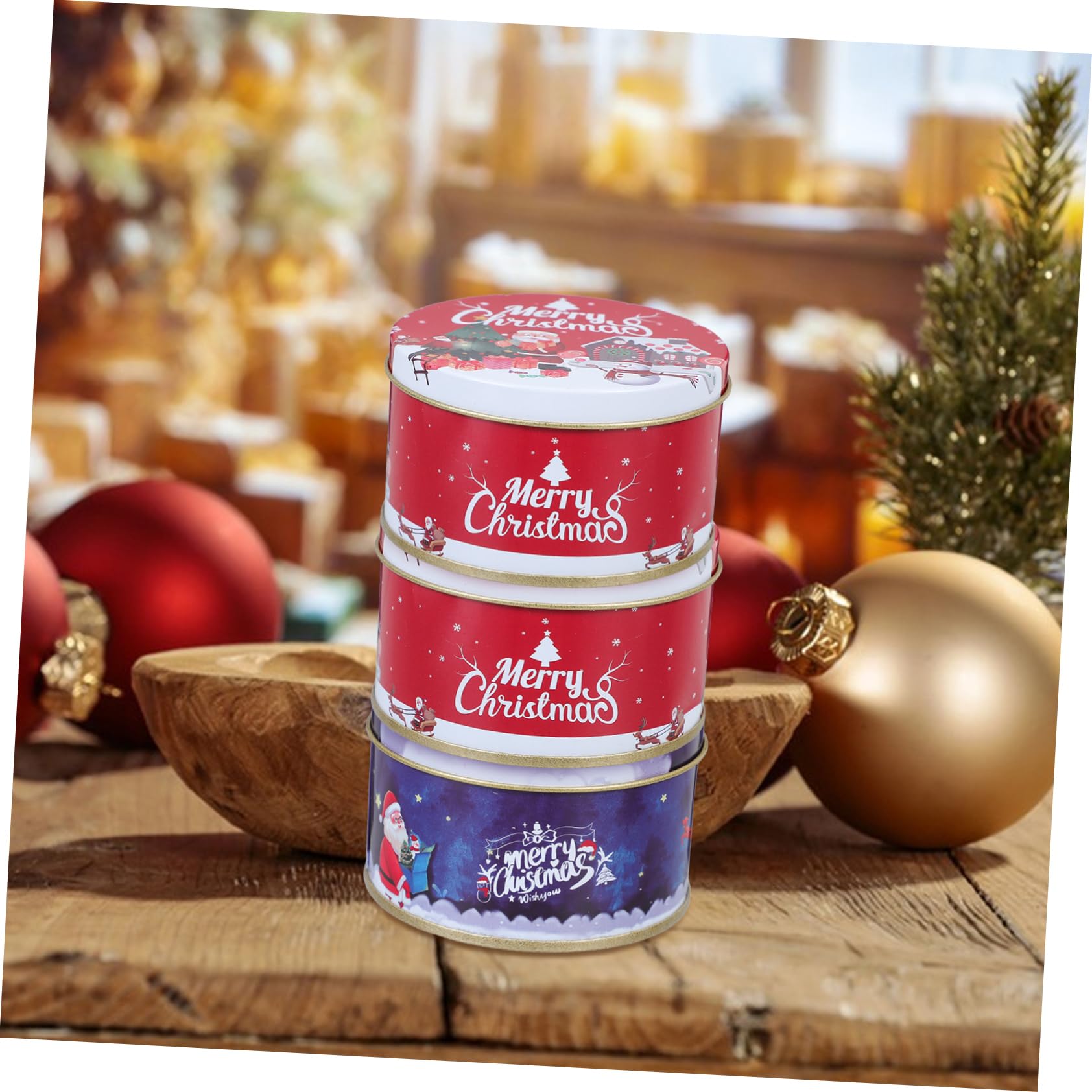 FOMIYES Scatole Di Caramelle Di Natale Set Da 12 Pezzi Motivi Natalizi Resistenti e Portatili Confezioni Regalo Per Dolcetti Festività Confezioni Colorate Per Conservare Dolci e Regali Natalizi