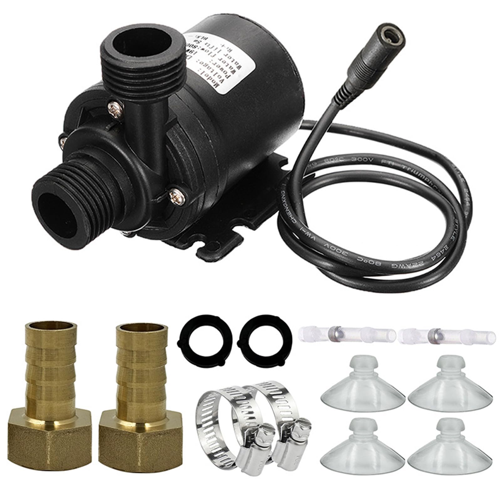 Lemeiguo C 12V Water Transfer Pump Low Submersion Pump 5M Durable Portable Brushless Motor For Ooling System Underwater