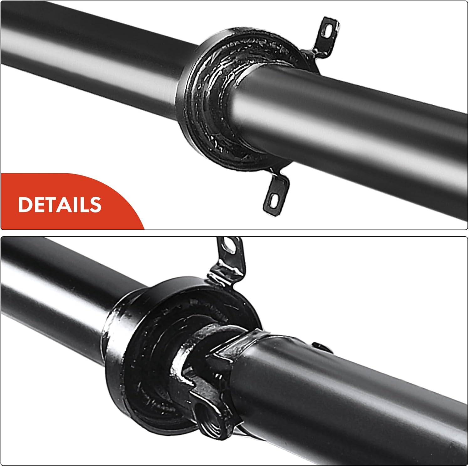 A-Premium Rear Drive Shaft Driveshaft Assembly Compatible with BMW X5 2004-2006 L6 3.0L, X5 2004-2006 V8 4.4L, E53 Series, [AWD, Automatic Transmission], Replace# 26107524364, 26107549298, Prop Shaft