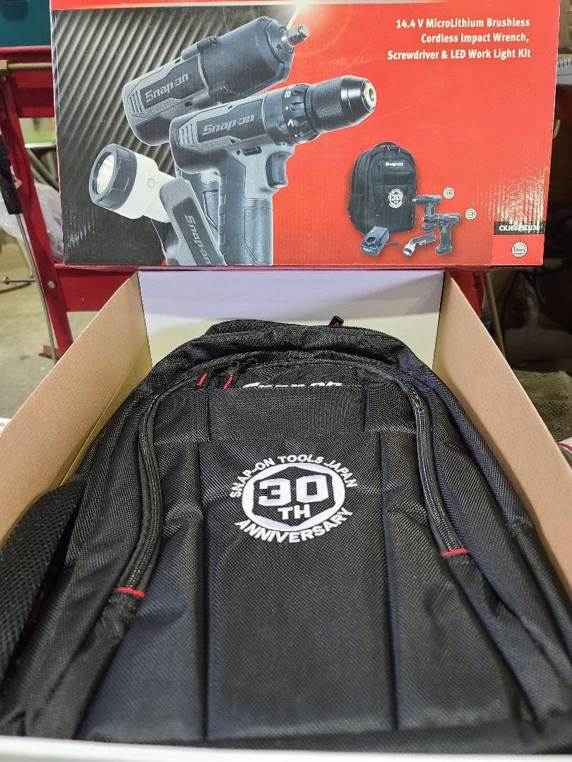 Snap-onの30周年記念バックパック