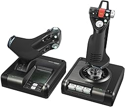 Logitech G Saitek X52 Pro USB Flight Contol System (Renewed) compatible with Windows