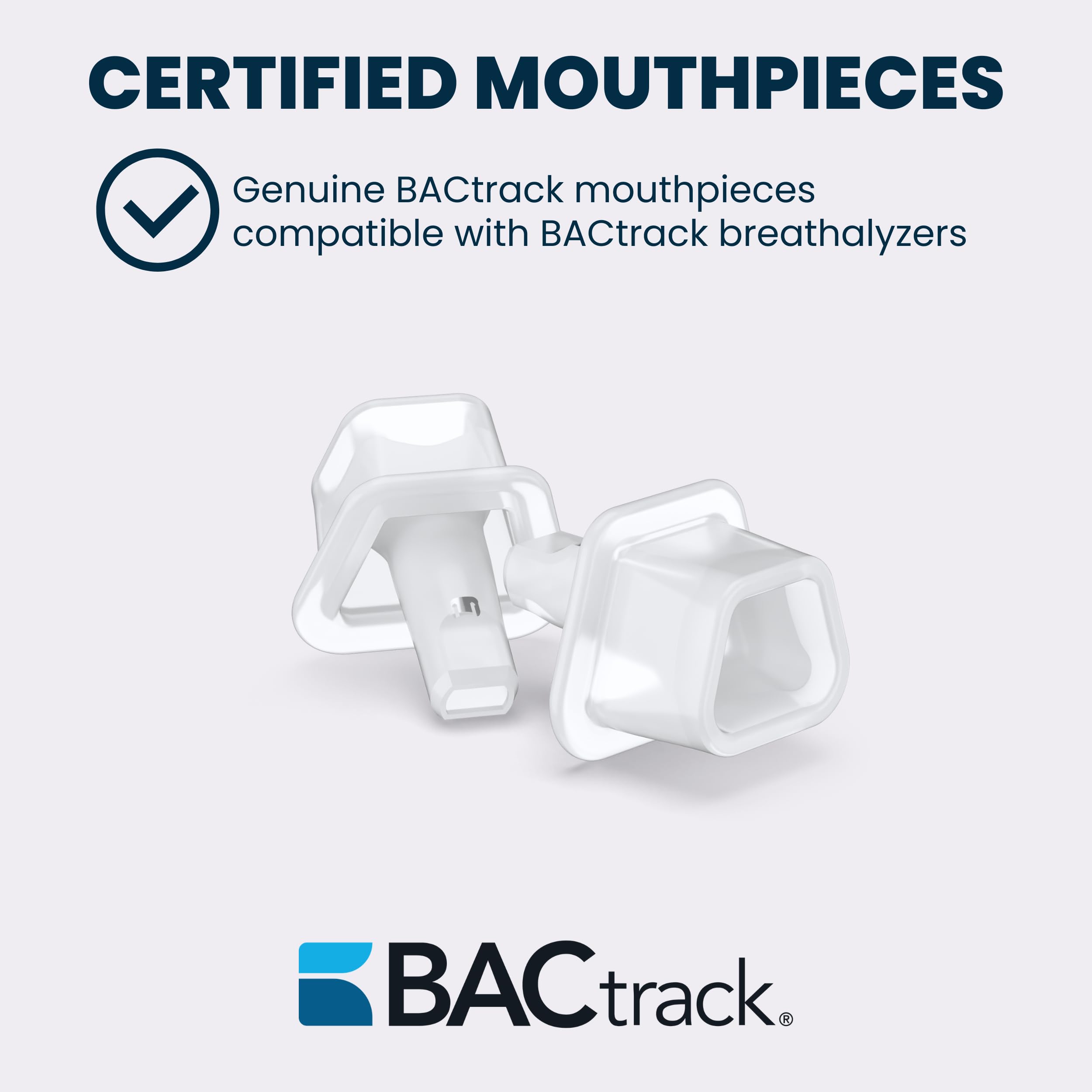 Boquillas para Alcoholímetro BACtrack Mobile Smartphone | Paquete de 20 Unidades | Compatibles con BACtrack Mobile | Fáciles de Usar y Reemplazar, No Compatibles con C6 y C8