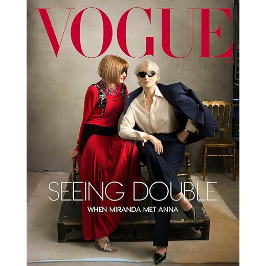 Vogue USA Magazine May 2026 : Miranda Met Anna
