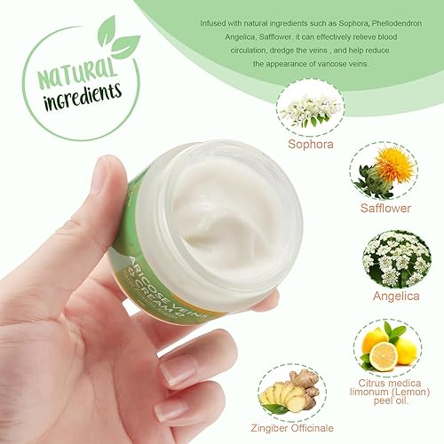 Miniatura 7 de CremePure Crema para venas varicosas, crema vital para venas varicosas, cremepure varices, tratamiento de venas varicosas para piernas, mejora la