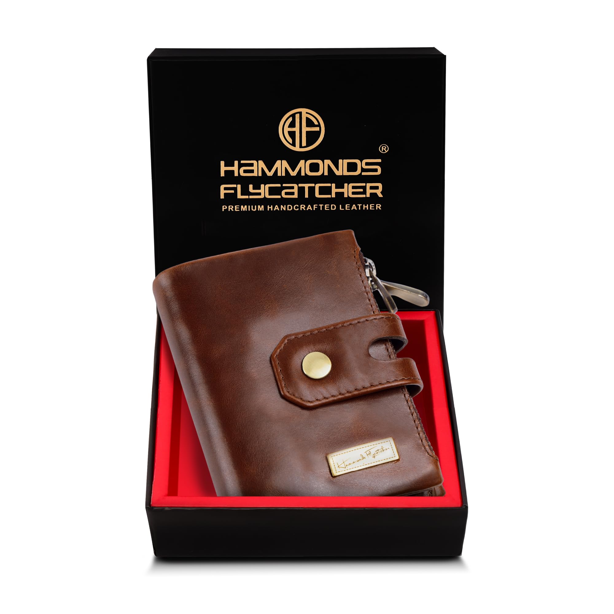 Leather Ladies Wallet for Woman with 9 Debit/Credit Card Slots, 1 SIM Card & Micro SD Slot, Clutch Purse for Women Wallet, Zipper Pocket, RFID Purse for Woman Gift - Blazing Brown-image-35