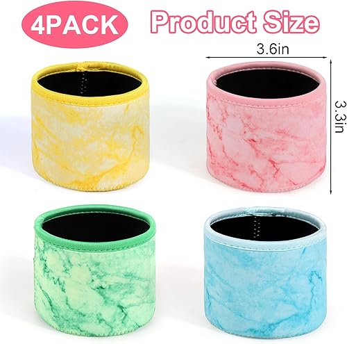 Miniatura 7 de Juome Funda de neopreno para pintas Ninja Creami Deluxe, paquete de 4 fundas aisladas reutilizables compatibles con máquinas de helados de lujo de