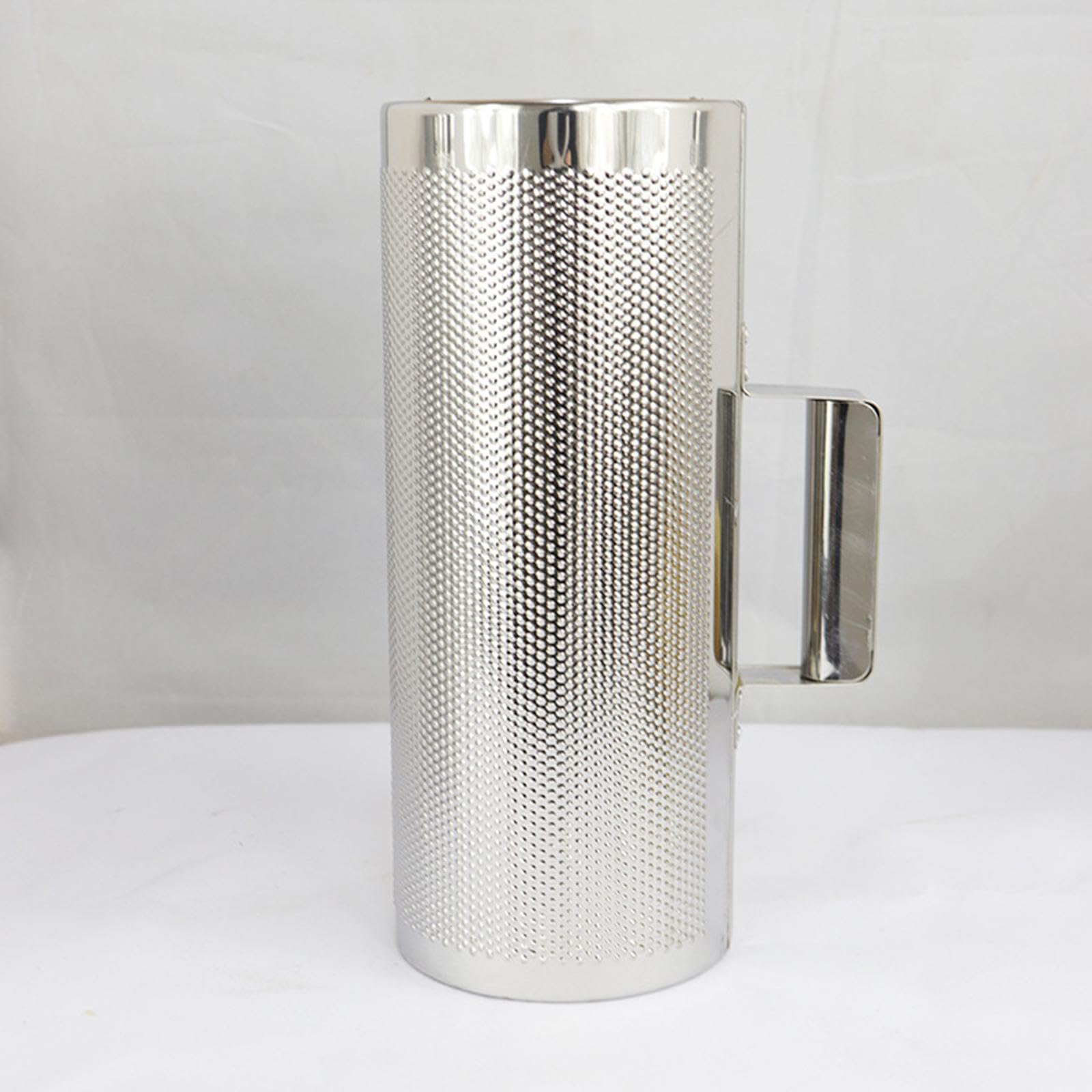Guiro Instrument, leichtes Hand-Percussion-Instrument für Live-Auftritte, 21 x 7,5 cm, Silber, 5 Stück