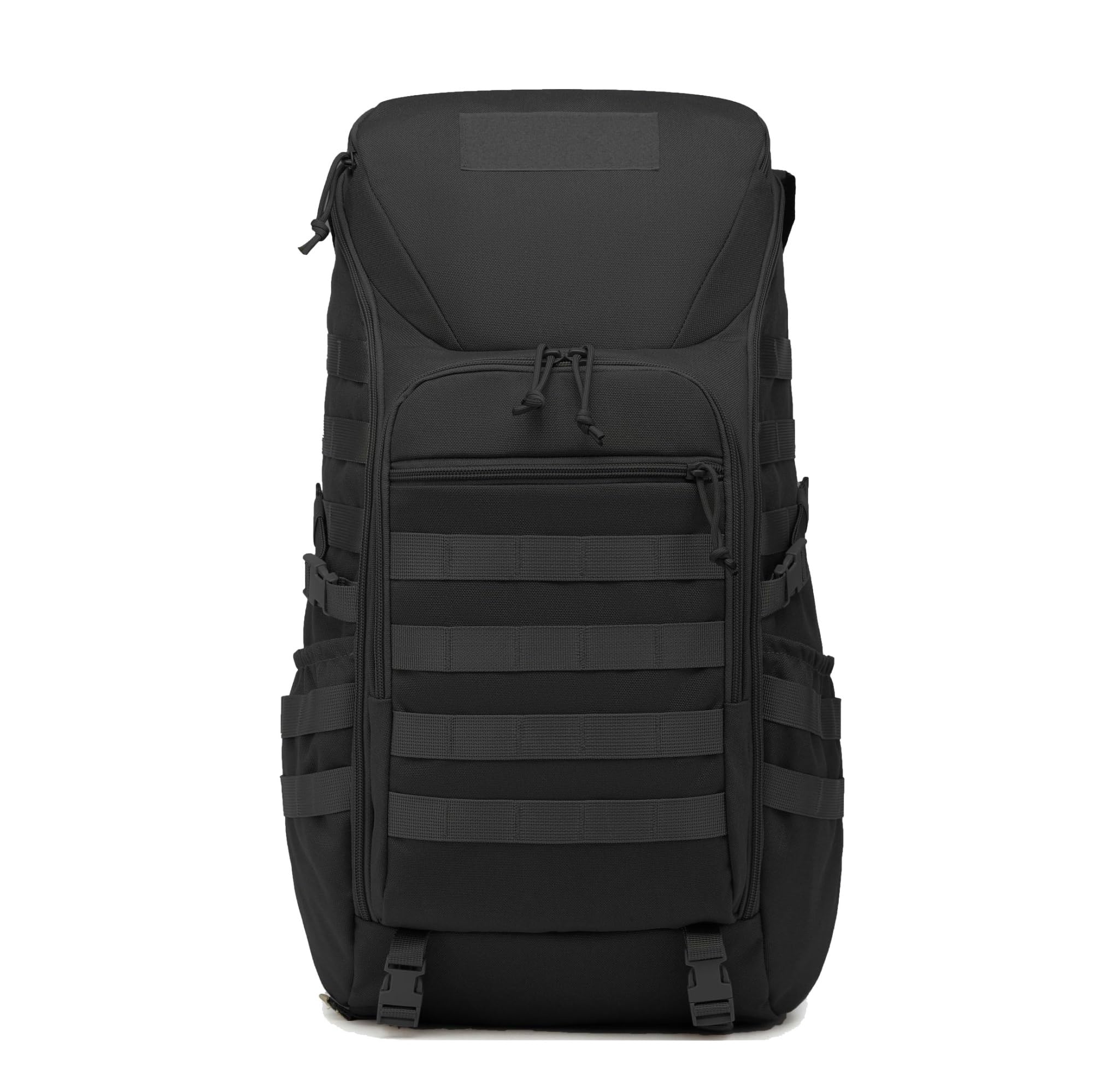 Wojskowy Plecak Survivalowy, Casual 40l Outdoor Hiking Camping Wodoodporny Plecak Taktyczny, Bag Out Bag Army 3 Days Pack Bags Rucksack, Do Szkoły, Na Wędrówki, Trekking, Polowania(Black)