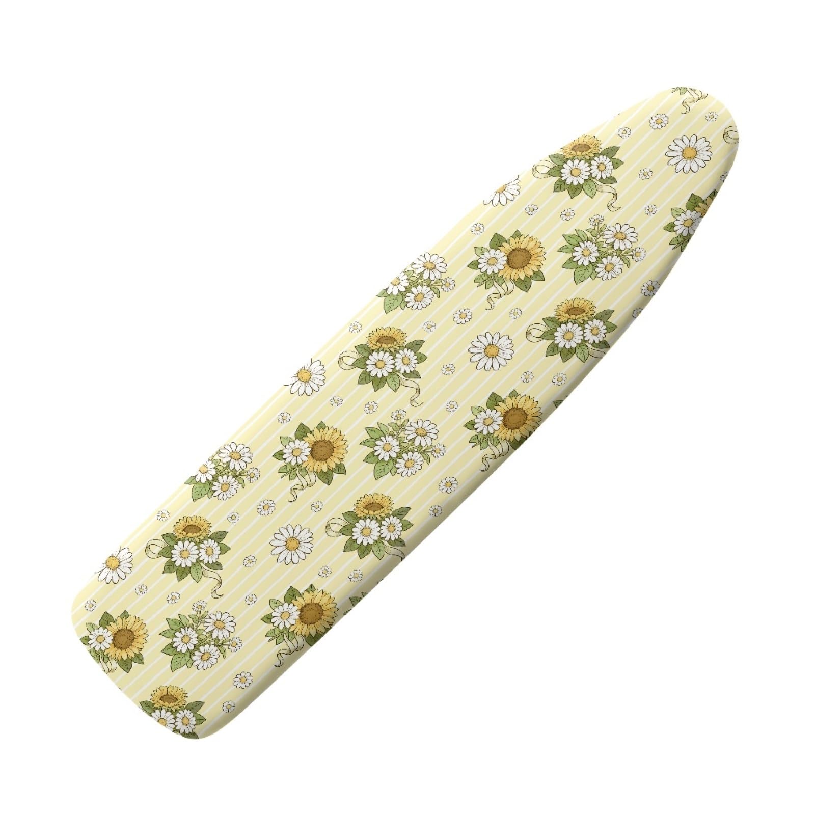 Large ironing board cover 130 x 45 Yellow And White Ironing Board Cover And Thick Padding Easy Fit in Multiple Sizes with Elastic Drawstring,durable,iron board covers fits all,Machine Washable