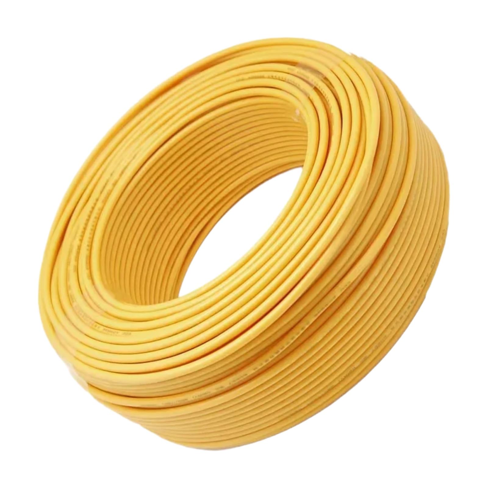 Cavi di rame PVC 300/500V multi-filamento singolo(YELLOW; 10m; 15AWG (1.5mm2))