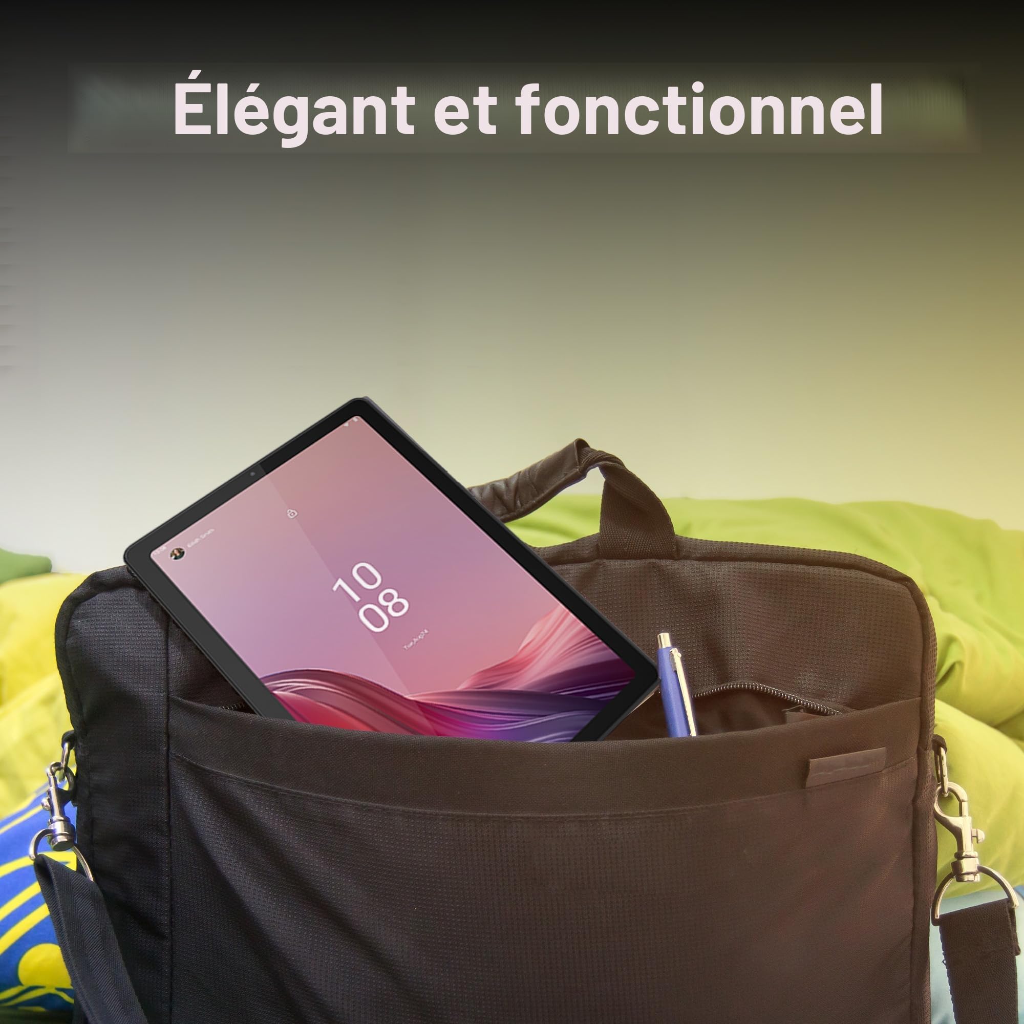 Lenovo Tablette Tab M9 | Écran tactile HD 9" | MediaTek G80 | 4 Go de RAM | 64 Go de mémoire | Android 13 | Gris