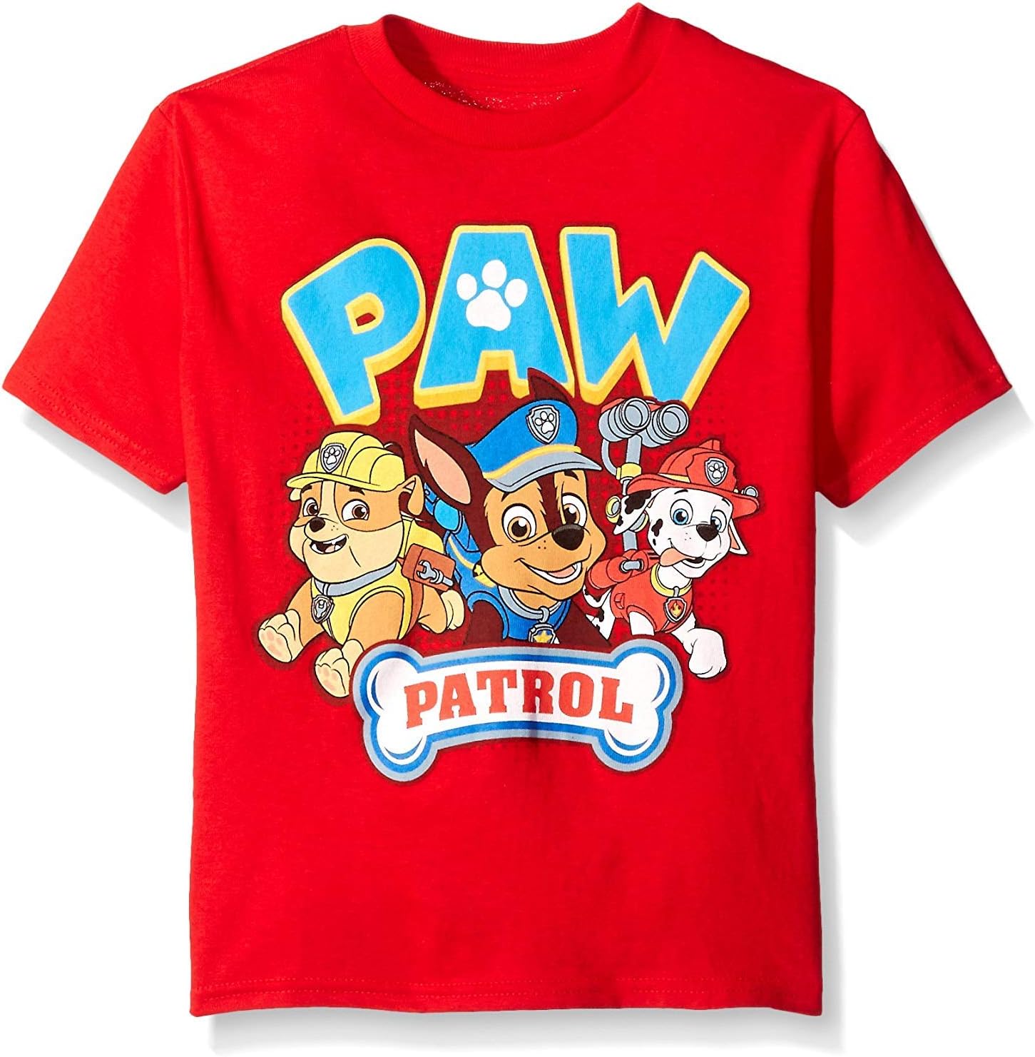 Boys Paw Patrol Short Sleeve T-Shirt - Chase, Marshall, Rubble, Zuma, Rocky - Nick JrMaternity Blouse