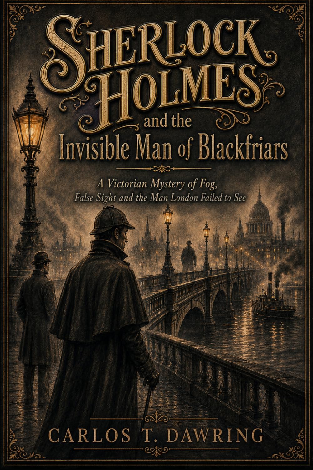 Sherlock Holmes and the Invisible Man of Blackfriars: A Victorian Mystery of Fog, False Sight and the Man London Failed to See (The Carlos T Dawring Victorian Murder Mysteries)