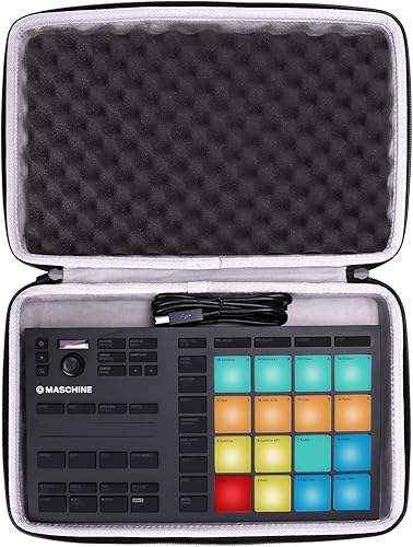 LTGEM EVA - Estuche rígido para controlador de tambor Native Instruments Maschine Mikro Mk3