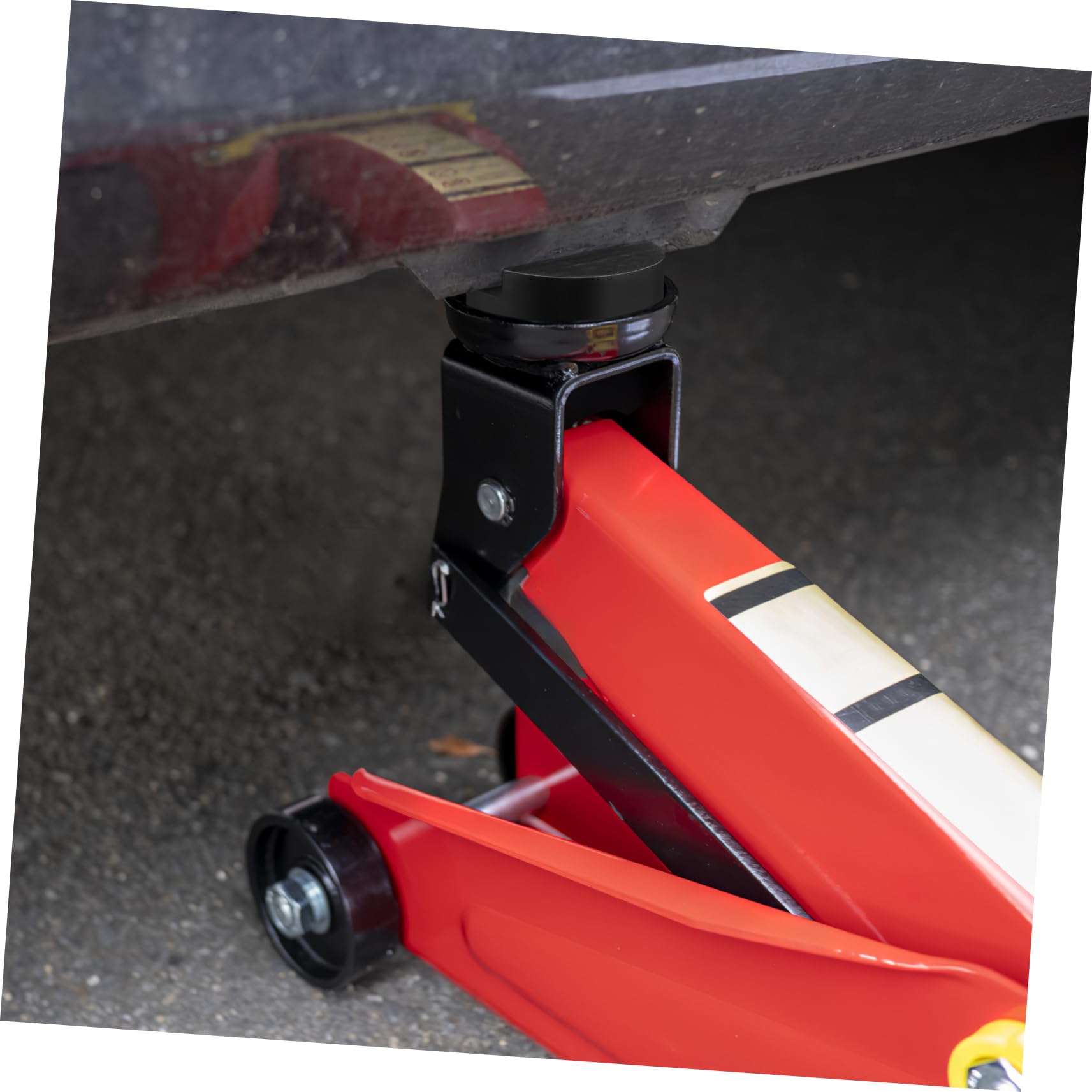 Mobestech 12pezzi Tampone Gomma per Cric Supporto per Martinetto Pad Antiscivolo per Auto e Camper Adatto per Officine e Cantieri Facile da Usare e Resistente