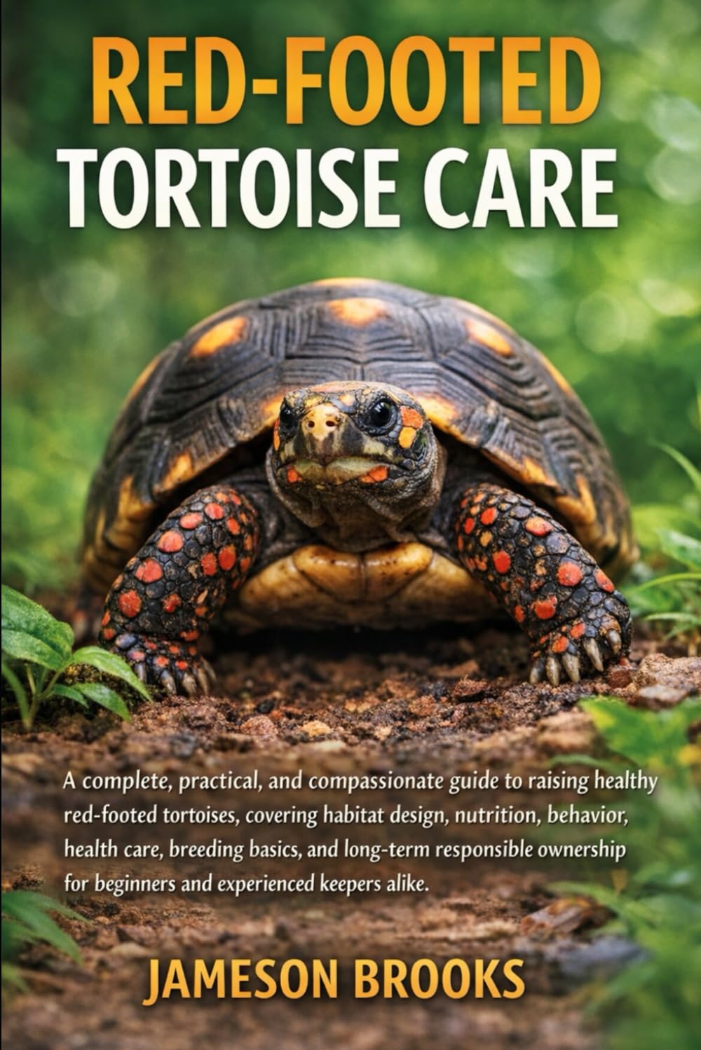 RED-FOOTED TORTOISE CARE: A complete, practical, and compassionate guide to raising healthy red-footed tortoises, covering habitat design, nutrition, ... ownership for beginners and experienced