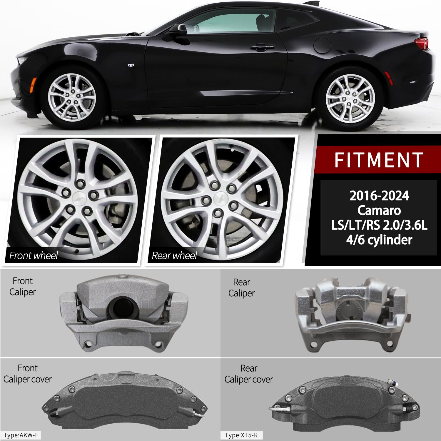 CAMAROカマロ SS ブレーキキャリパーカバー