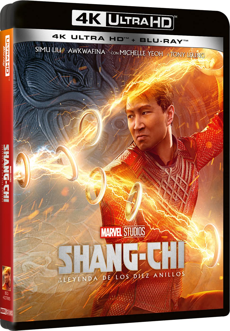 Blu-ray 4K Shang-Chi et la Légende des Dix Anneaux version française Region Free