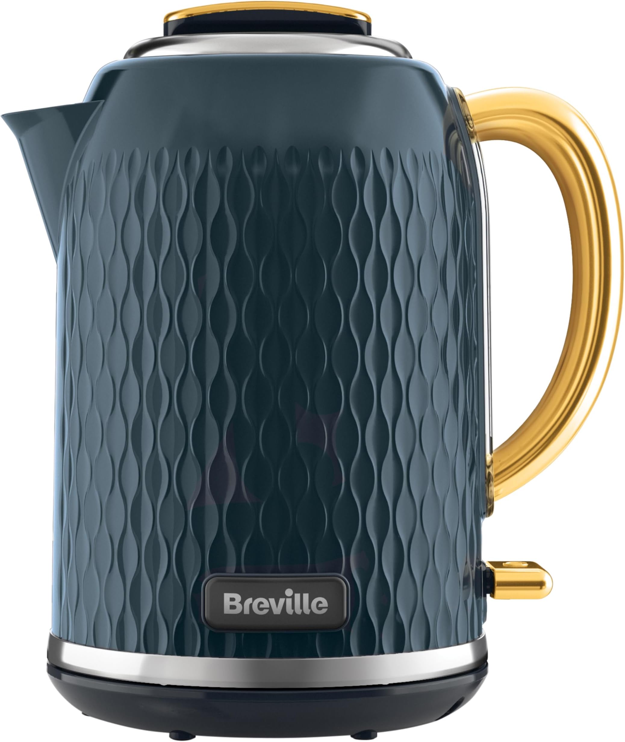 Breville VKT092 Flow Electric Kettle, 1.7 L, 3 KW Fast Boil, Grey