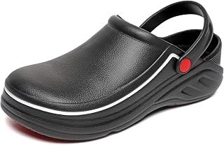Men and Women's Garden Nursing Doctors Water Resistant Safty Work Shoes Non Slip Kitchen Chef Clogs