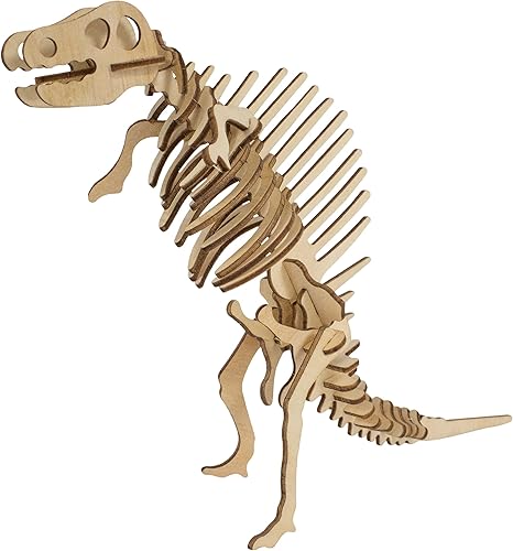 Miniatura 47 de Rompecabezas de madera Eco 3D - Tortuga marina de Deluxebase. Juego de rompecabezas de animales de madera sostenible. Kit de construcción de modelos