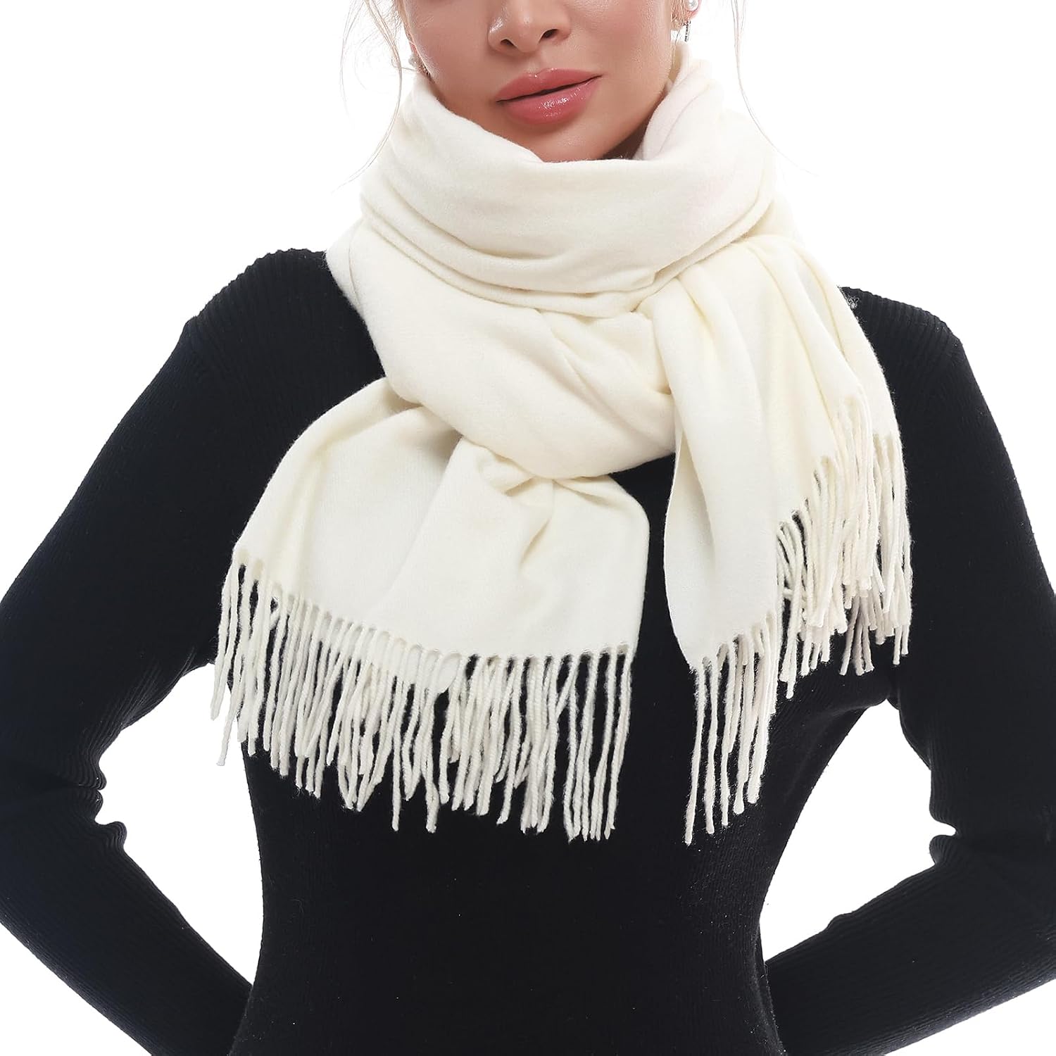 SWAT PANY Scarf for Woman Winter Warm Scarves Pashmina Shawls and Wraps Oversized Scarf