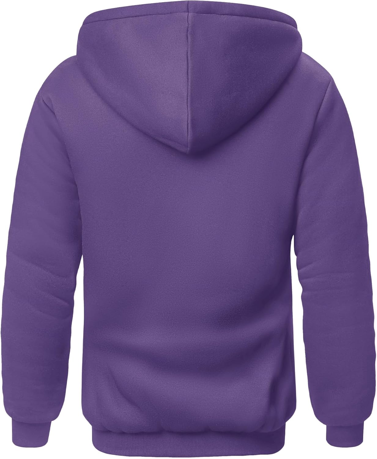 SCODI Hoodies for Men Heavyweight Fleece Sweatshirt - Full Zip Up Thick Sherpa Lined Hooded Sweatshirts