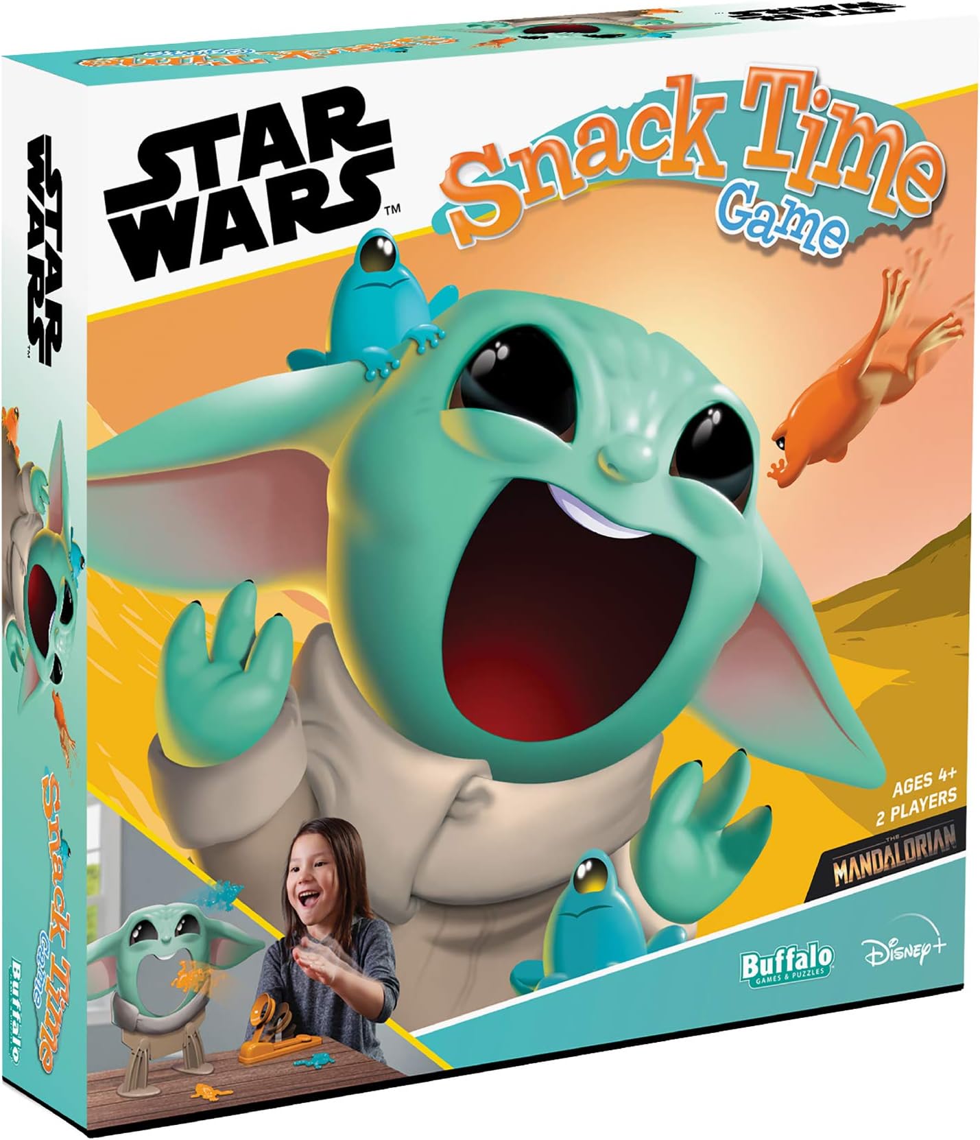 Buffalo Games Star Wars The Mandalorian - Snack Time Game, 2 players