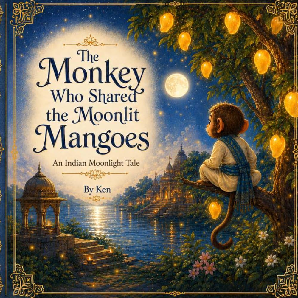 The Monkey Who Shared the Moonlit Mangoes: An Indian Moonlight Tale (Asian Moonlight Tales)