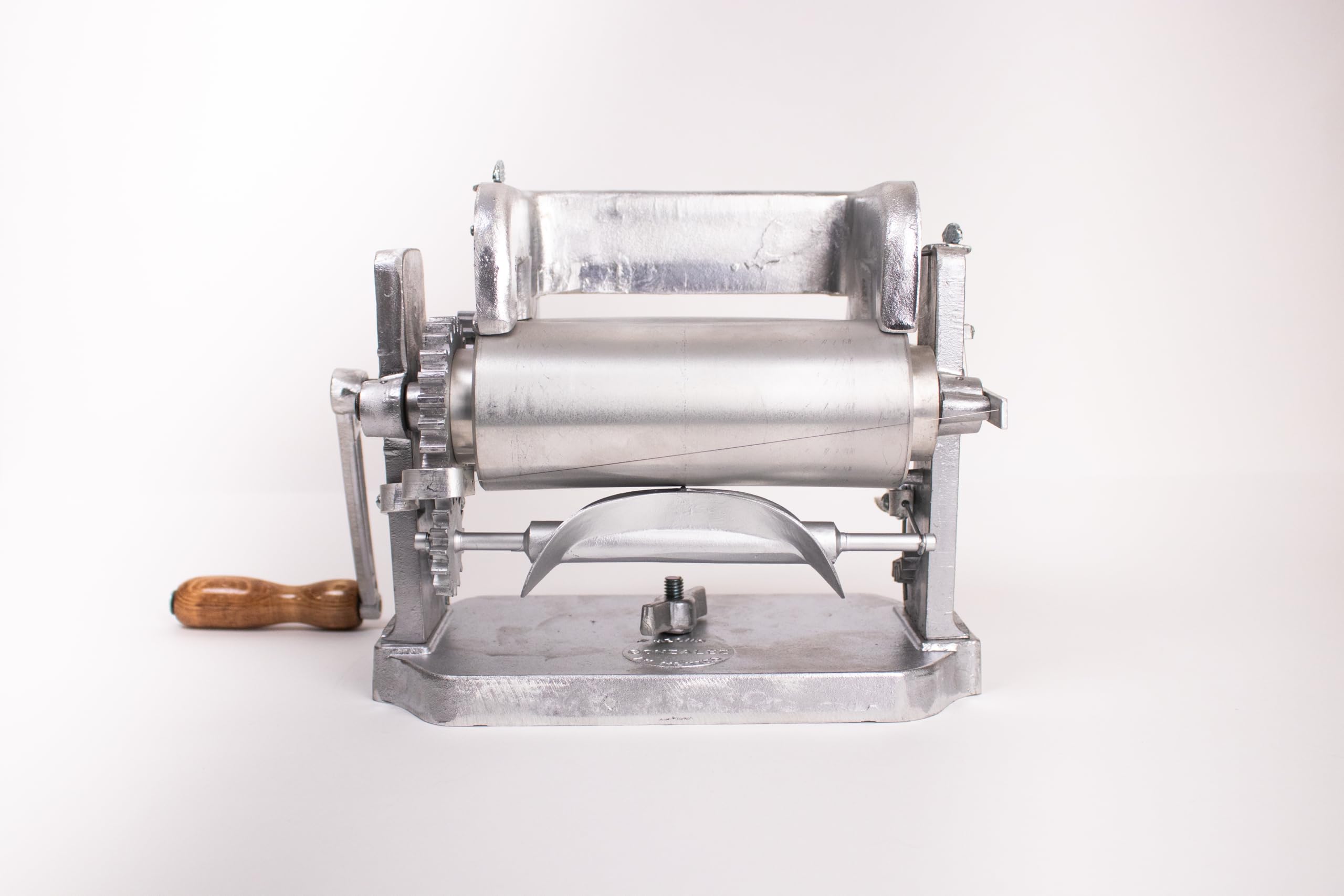 Prensa/Fabricante de Tortillas con Rodillos - Fácil Operación con una Sola Mano, Abrazadera de Liberación Rápida, Configuración y Guía de Recetas - MEXIHCATL MERCHANDISE