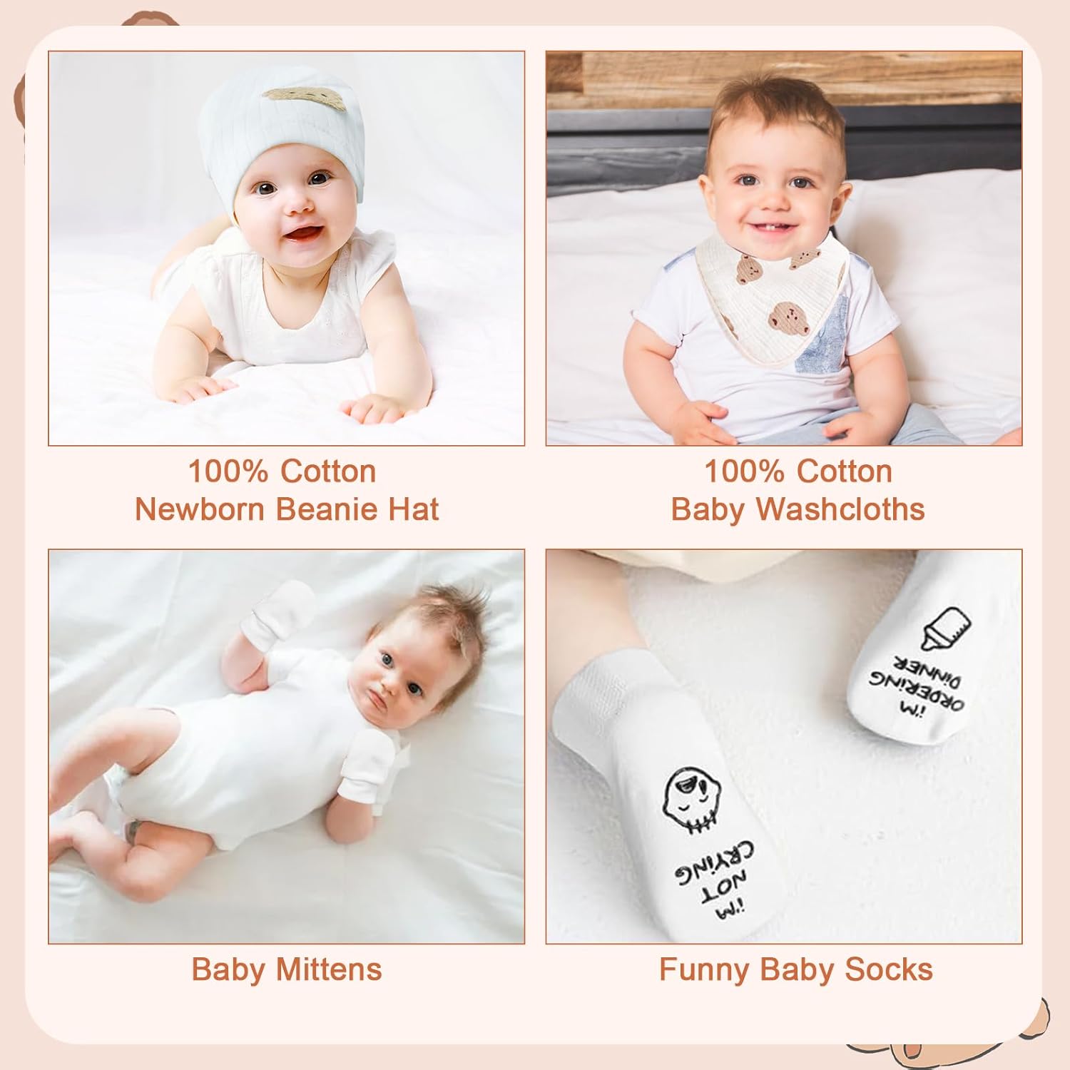 Newborn Gifts Set Gender Neutral Baby Shower Gifts Gender Reveal Gifts for Parents to Be, New Mom Dad Gifts Mom Dad Coffee Glass & Baby Items, Mom to Be Gift Pregnancy Gifts for Expecting Mom - Image 5