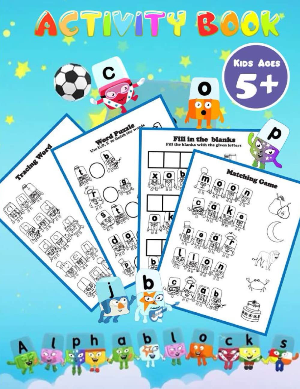 Buy Alphablocks Activity Book Include Games Matching Games, Tracing