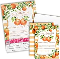 Vista 13 de AmandaCreation - Invitaciones florales de peonía morada para baby shower para gemelos, 20 tarjetas de relleno de 5 x 7 pulgadas con veinte sobres