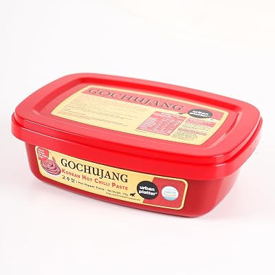 Urban Platter Classic Korean Gochujang, 170g (Plant-Based Fermented Hot Chilli Paste | Unique Umami Flavour | Essential 
