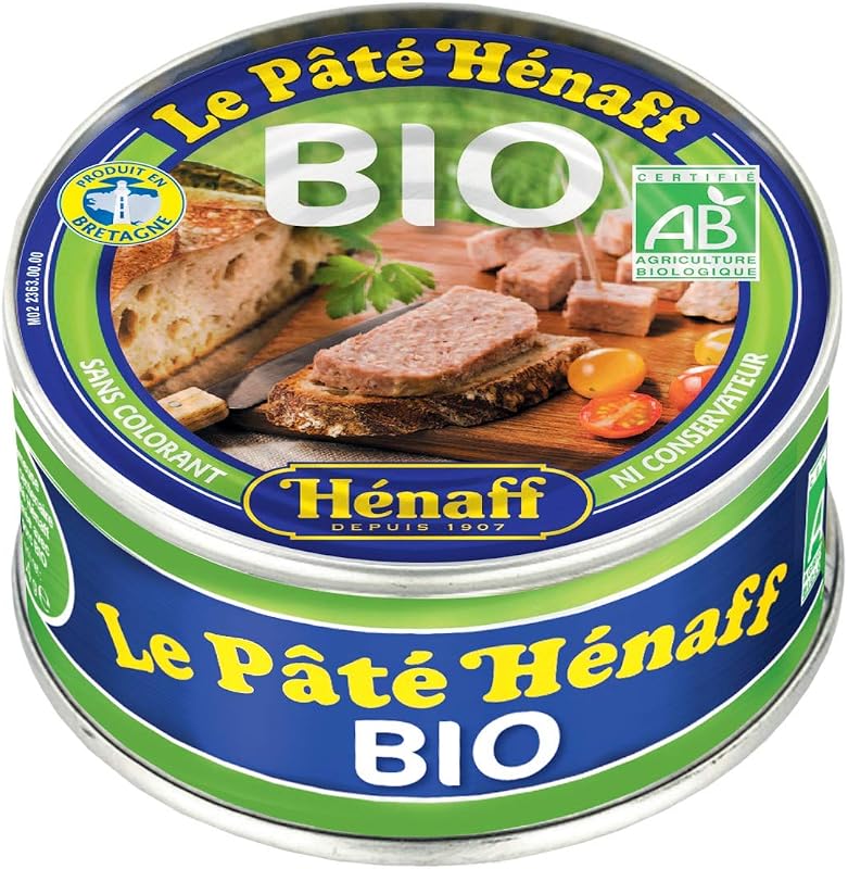 Henaff Organic Pate 154 g