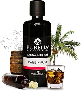 Saunaaufguss Konzentrat Karibikrum 100 ml natürlicher Sauna-aufguss - reine ätherische Öle