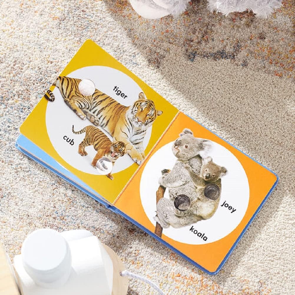 Melissa & Doug Poke-a-Dot Wild Animal Families | Activity Books - Books | 3+ | Gift for Boy or Girl