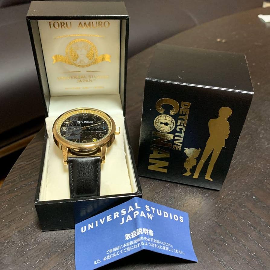 Amazon.co.jp: 名探偵コナ USJ限定 安室透モデル 腕時計 3LSPN9EO