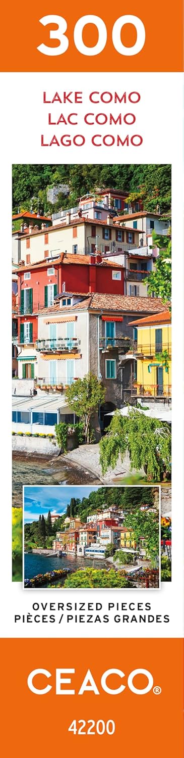 Ceaco - Scenic Photography - Lake Como - 300 Piece Jigsaw Puzzle