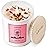 AOOVOO Rose Scented Candles for Women - Aromatherapy Candle with Crystals Inside, 10oz Soy Candles for Home Scented, Birthday Gifts Christmas Candle for Mom Women