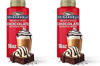 Premium Chocolate Sauce - 16 oz. (454g) (Pack of 2)