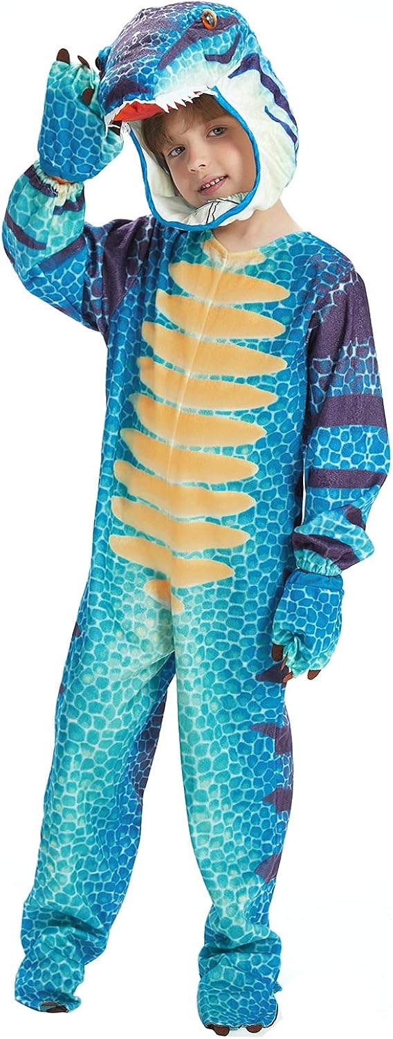 Miniatura 2 de NoveltyBoy Disfraz de dinosaurio T-Rex para bebé de Triceratops para cosplay