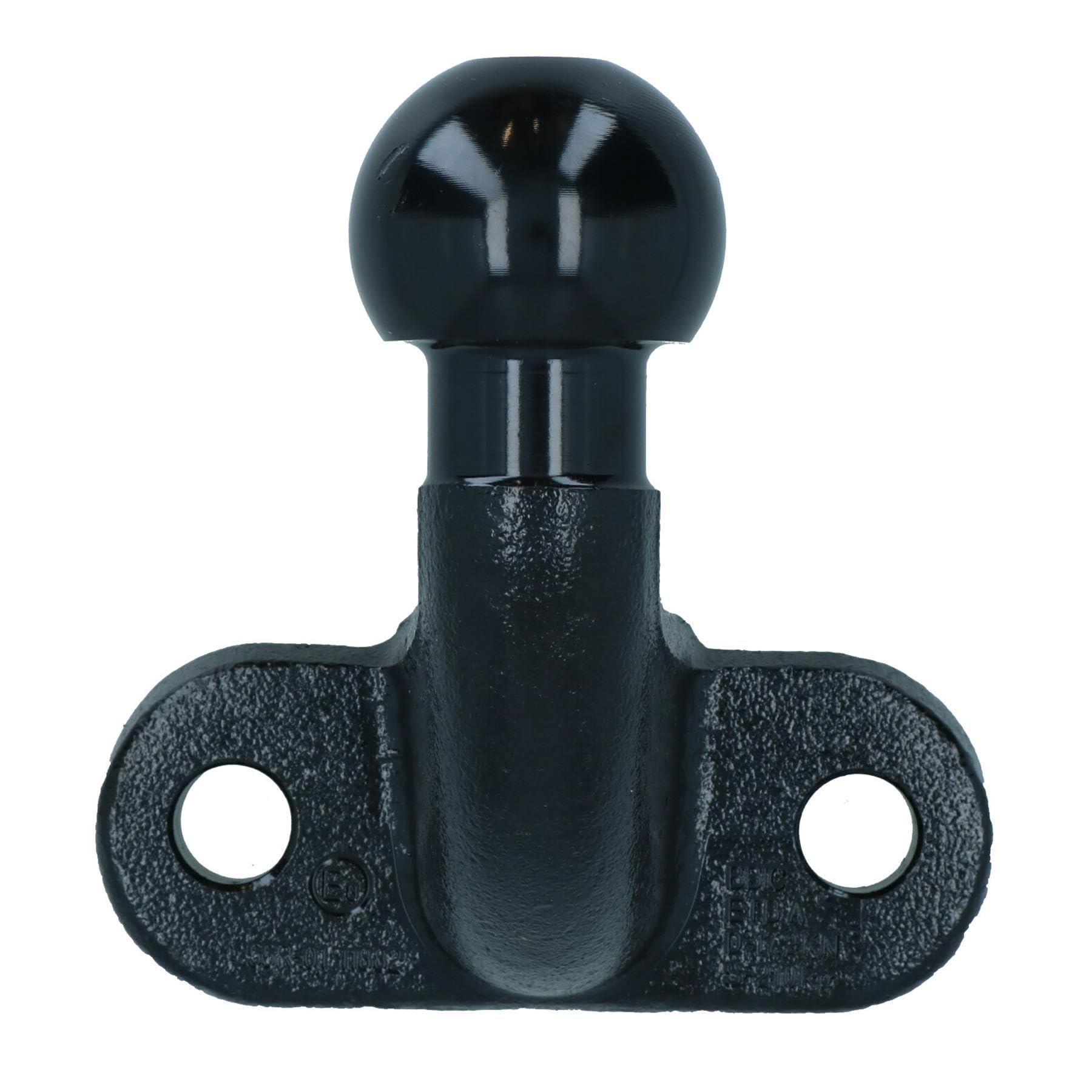 AB Tools 50mm Heavy Duty Tow Ball For Standard Tow Bar Hitch High Reach Trailer Black