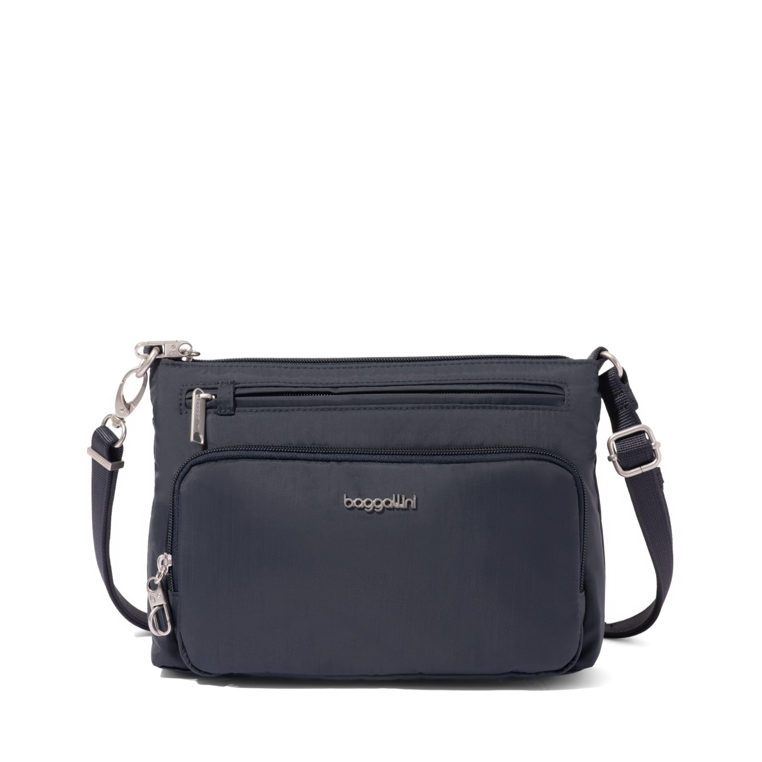 Securtex Anti-Theft Keepsake Crossbody - 9.8”x7”x1.9" Travel Safe Bag w/Locking Zippers, Slash-Resistant, RFID