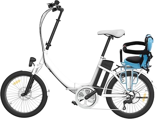 Miniatura 3 de TBVECHI Bicicleta para niños, asiento de bicicleta para niños, asiento de bicicleta para adultos, asiento de seguridad para niños, asiento de
