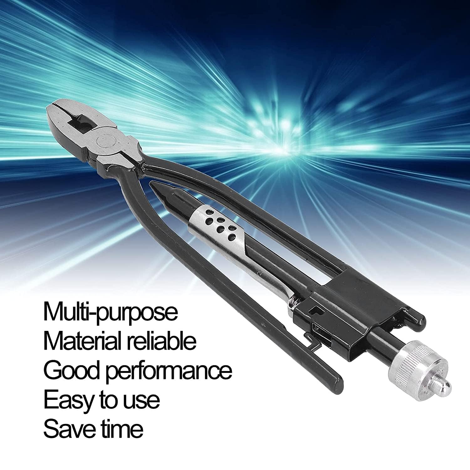 AASONS Safety Wire Twist Pliers Steel Alloy Wire Twisting Tool Lock Wire Pliers With Spring Return And Heavy Duty Locking Jaws For Aircraft Machinery Vehicles | Twister Lock Pliers Tool (6 Inch) 3