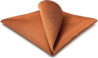 Shlax&Wing Tinta Unita Arancione Fazzoletto per uomo Tessuto jacquard Gift