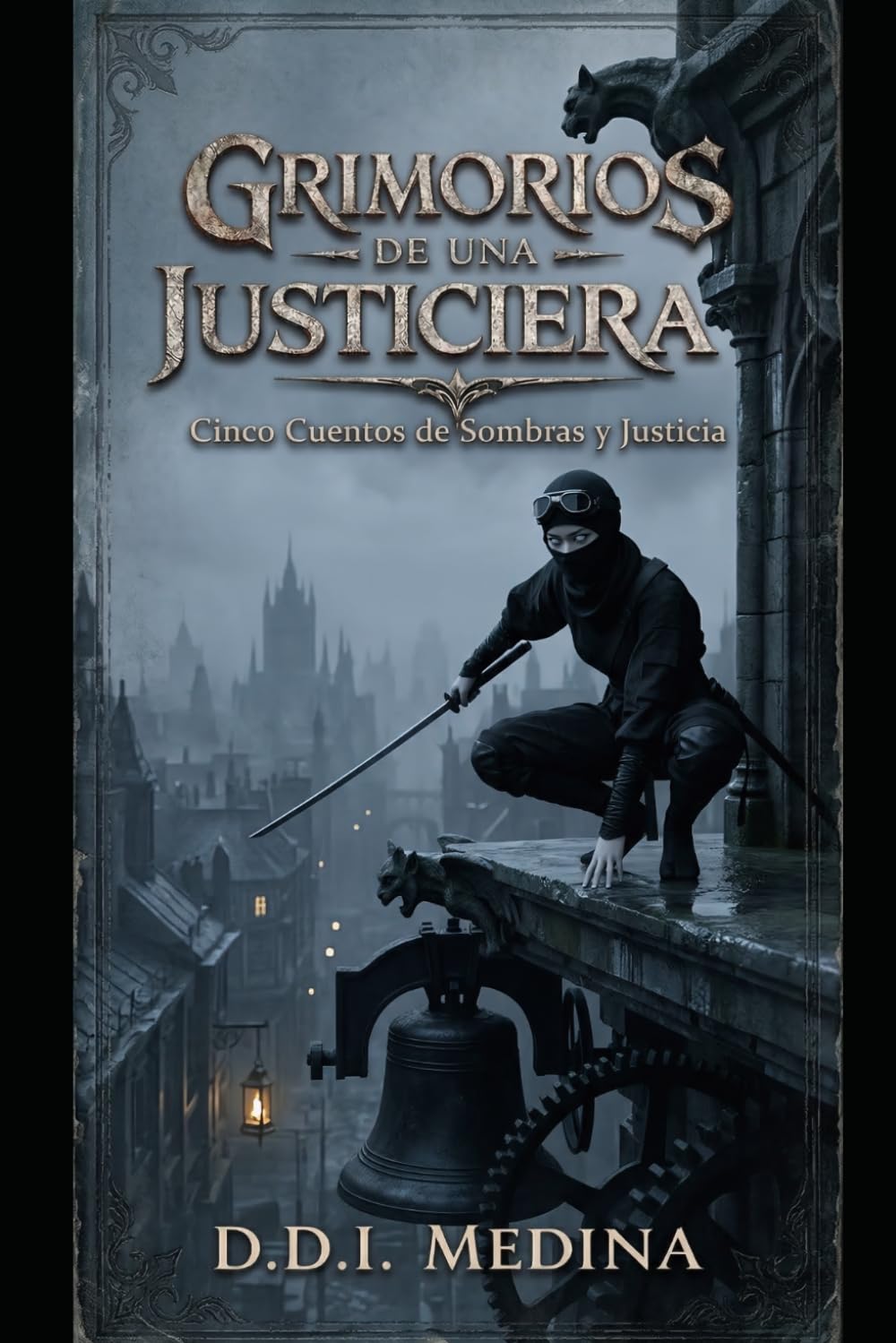 Grimorios de una Justiciera: Cinco relatos de sombras y justicia