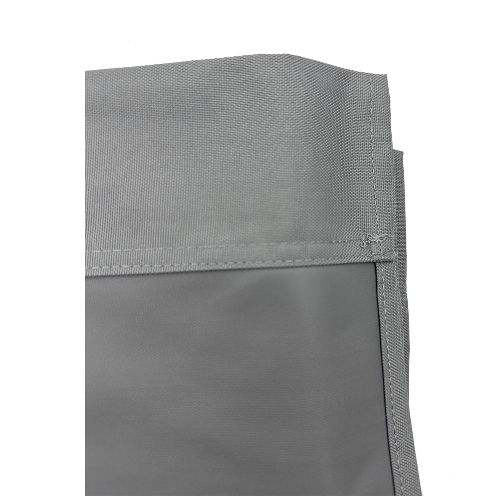 Funda de repuesto para columpio de jardín, funda de repuesto para silla de jardín, tejido Oxford 900D, resistente al agua, resistente a desgarros, para columpio de 2 y 3 plazas (gris, 138 x 50 x 50 cm