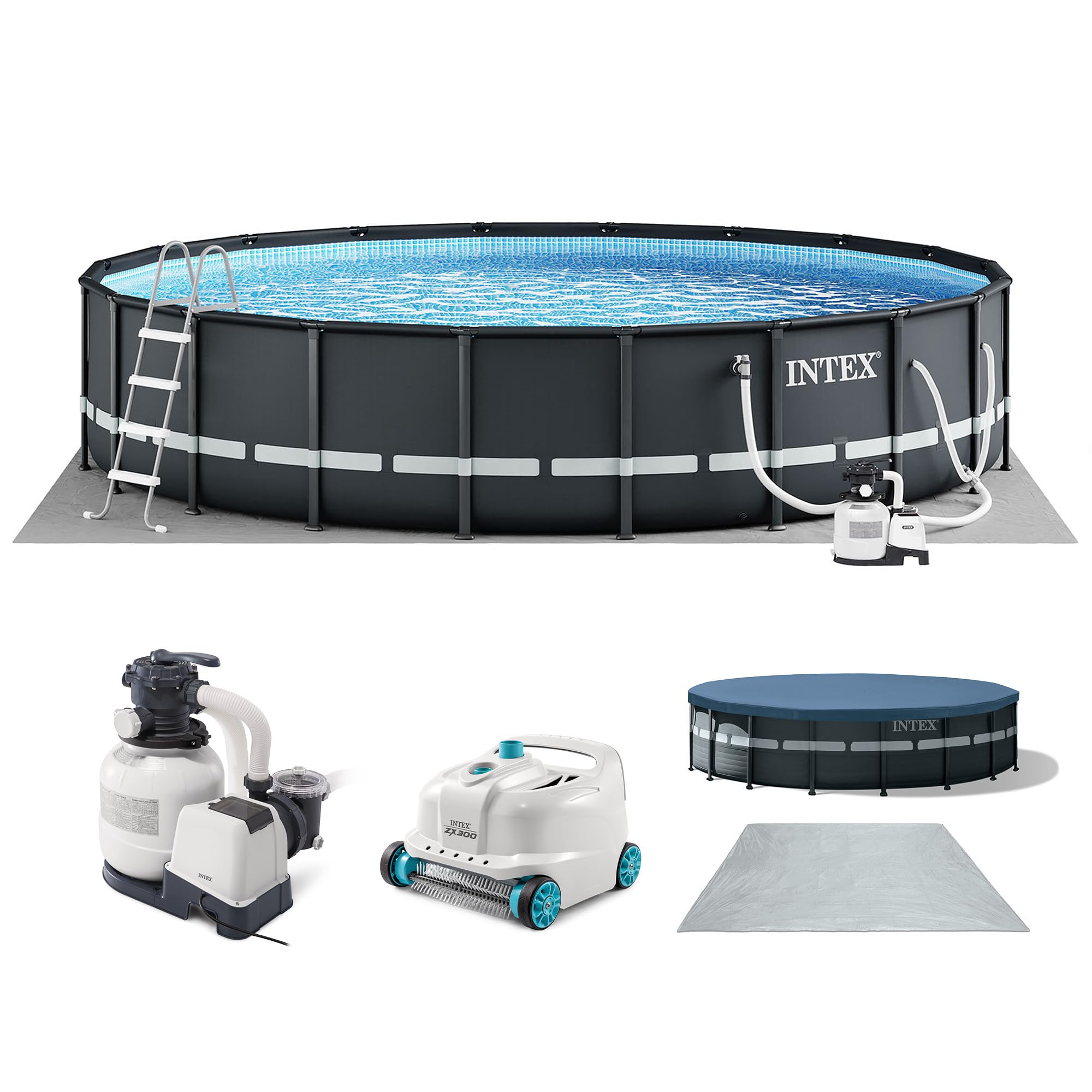 INTEX Ultra XTR pool with vacuum bundle